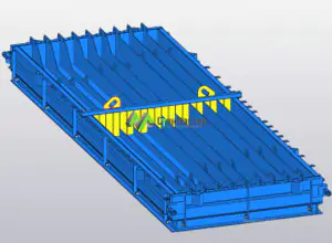 Форма для изготовления перемычек 1ПБ-13