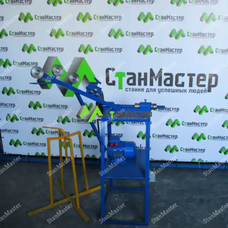 Станок полуавтомат для сетки рабицы Станок полуавтомат для сетки рабицы 2