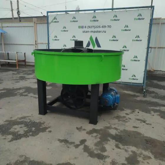 Бетоносмеситель принудительного действия ECO 1000